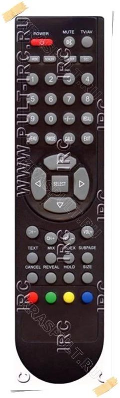 Лот: 16190642. Фото: 1. Пульт HISENSE LCD1509DVD. Пульты ДУ