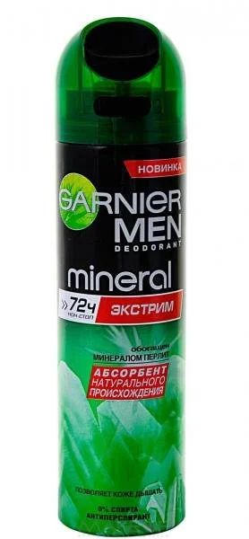 Лот: 11377602. Фото: 1. Garnier Men Mineral Экстрим Дезодорант... Мужская парфюмерия
