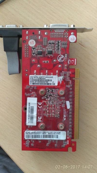 Лот: 10045228. Фото: 1. Видеокарта PCI-E Palit GT 430... Видеокарты