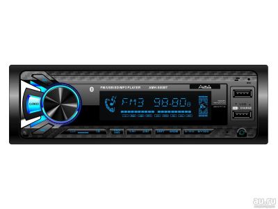 Лот: 15157088. Фото: 1. AURA AMH-500BT, 2хUSB/SD/MMC для... Автомагнитолы
