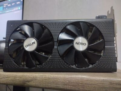 Лот: 23967730. Фото: 1. Видеокарта Sapphire AMD RX 580... Видеокарты