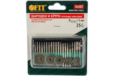 Лот: 18731036. Фото: 1. Шарошки и круги отрезные с алмазным... Наборы инструмента
