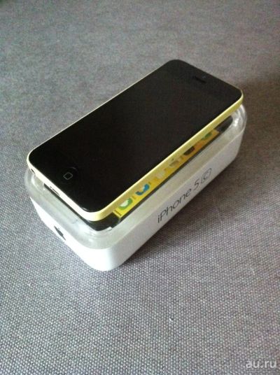 Лот: 8045958. Фото: 1. Iphone 5c 16gb Yellow. Смартфоны