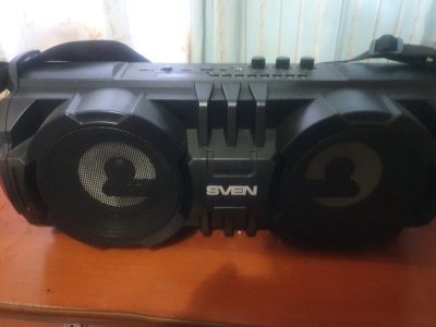 Лот: 18599689. Фото: 1. Bluetooth колонка sven. Портативные, беспроводные колонки