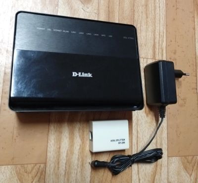 Лот: 17466026. Фото: 1. Wi-Fi роутер ADSL D-Link DSL-2750U. Маршрутизаторы (роутеры)