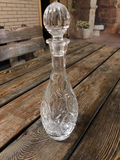 Лот: 13474391. Фото: 1. Штоф Хрусталь. Рюмки, стопки