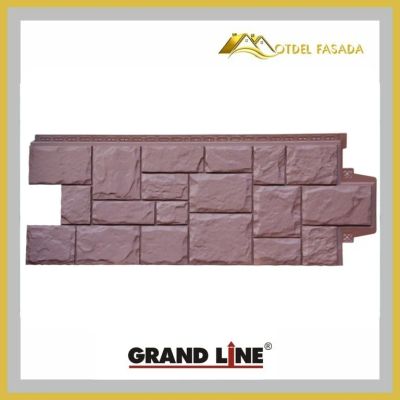 Лот: 17534744. Фото: 1. Фасадная панель Grand Line "Крупный... Фасадные материалы, сайдинг