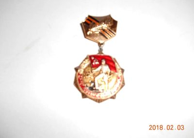 Лот: 10981892. Фото: 1. знак -25 лет в.о.в. лотом - 50... Юбилейные