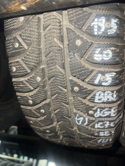 Лот: 24894914. Фото: 1. (1шт)195-60-15 Bridgestone Ice... Шины
