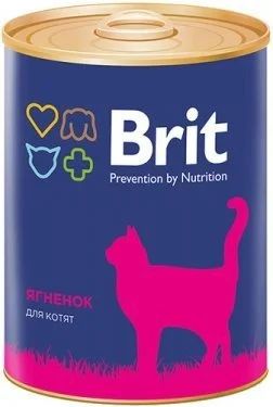 Лот: 11078180. Фото: 1. Консервы Brit Premium для котят... Корма
