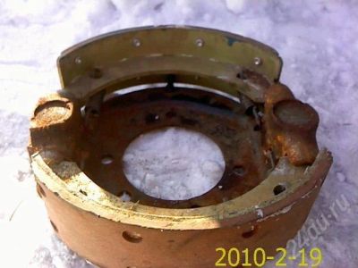 Лот: 247587. Фото: 1. Колодки в сборе для Ручника ГАЗ... Тормозная система