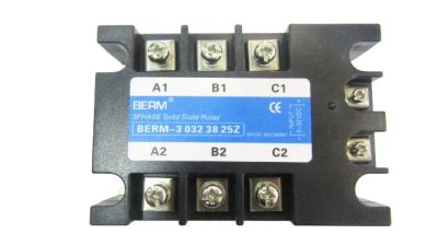 Лот: 17513381. Фото: 1. Трехфазное реле BERM-3 032 38... Промышленное