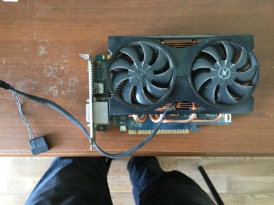 Лот: 12143600. Фото: 1. Manli GeForce GTX550ti 1gb 192bit... Видеокарты