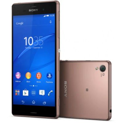 Лот: 5331593. Фото: 1. Смартфон Sony Xperia Z3 (медный... Смартфоны