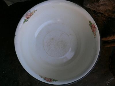 Лот: 5708903. Фото: 1. таз эмалированный. Другое (посуда, кухонная утварь)