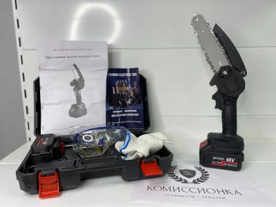 Лот: 22587691. Фото: 1. Пила цепная аккумуляторная мини. Электроинструмент