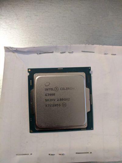 Лот: 15238000. Фото: 1. Процессор Intel G3900, 2.8 GHz... Процессоры