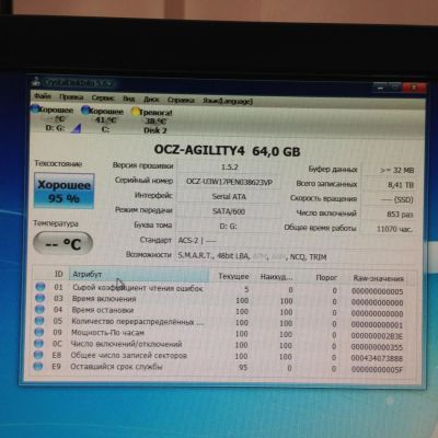 Лот: 5522700. Фото: 1. Жесткий диск SSD OCZ Agility 4... SSD-накопители