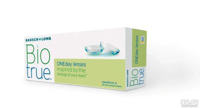 Лот: 13801072. Фото: 1. BioTrue ONEday (1шт). Контактные линзы