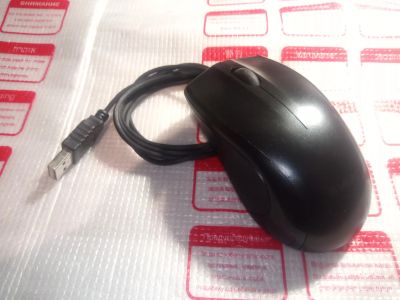Лот: 25065006. Фото: 1. Мышь светодиодная USB (б/у, рабочая... Клавиатуры и мыши
