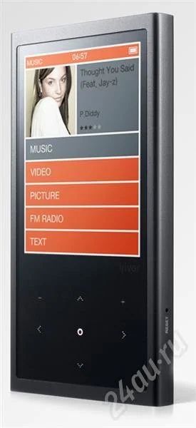 Лот: 349333. Фото: 1. MP3-плеер iRiver E200 4GB. Плееры