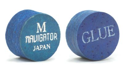 Лот: 22364743. Фото: 1. Наклейка для кия Navigator Blue... Бильярд, боулинг