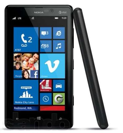 Лот: 3244125. Фото: 1. Nokia Lumia 820 black !!НОВЫЙ... Смартфоны
