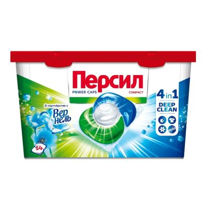 Лот: 24117221. Фото: 1. Капсулы для стирки Персил, Power... Бытовая химия