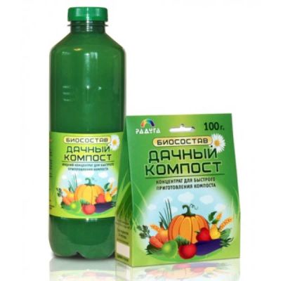 Лот: 16132843. Фото: 1. БИОСОСТАВ "ДАЧНЫЙ-КОМПОСТ жидкий... Удобрения, химия