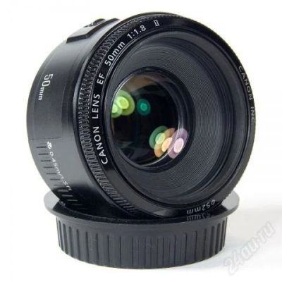 Лот: 1369002. Фото: 1. Объектив CANON EF 50 mm f/1.8... Объективы