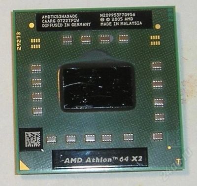 Лот: 1299488. Фото: 1. Процессор для ноутбука AMD Athlon... Процессоры