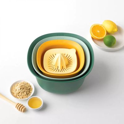 Лот: 24941507. Фото: 1. Набор мисок Brabantia Tasty+ 4... Тарелки, блюда, салатники