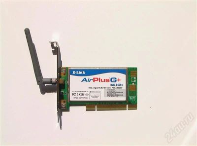 Лот: 335761. Фото: 1. Wi-Fi адаптер для ПК (PCI) D-Link... WiFi, Bluetooth адаптеры