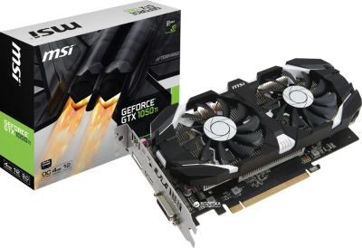 Лот: 11186261. Фото: 1. Видеокарта MSI GTX 1050 Ti 4gb... Видеокарты