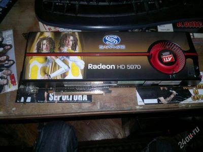 Лот: 1826643. Фото: 1. radeon HD5970. Видеокарты