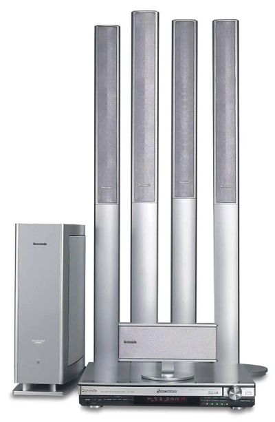 Лот: 7632244. Фото: 1. Panasonic домашний кинотеатр. Активные акустические системы