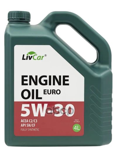 Лот: 24858676. Фото: 1. LivCar Livcar Engine Oil Euro... Масла, жидкости