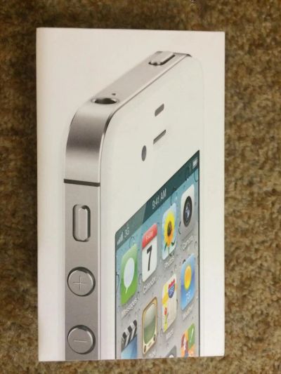 Лот: 4935254. Фото: 1. iPhone 4S 16Gb White (Белый... Смартфоны