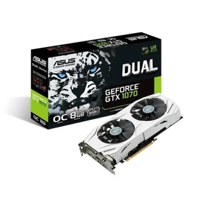 Лот: 11486684. Фото: 1. Asus dual 1070 8 gb. Видеокарты