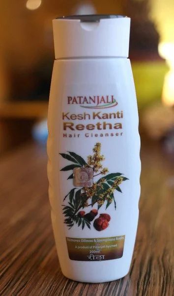 Лот: 12884531. Фото: 1. Шампунь Patanjali Kesh Kanti Reetha... Уход за волосами 