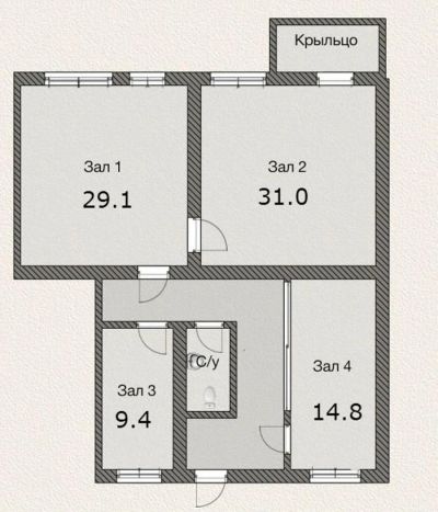 Лот: 4625775. Фото: 1. Продам нежилое, 103 м.кв. за 4... Коммерческая недвижимость
