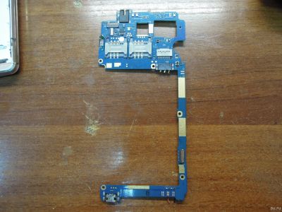 Лот: 13847693. Фото: 1. Основная плата донор ZTE Blade... Микросхемы и платы