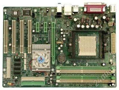 Лот: 595830. Фото: 1. Мат. плата Biostar NF4 Ultra-A9A... Материнские платы