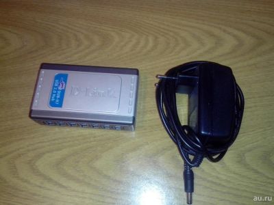 Лот: 9081419. Фото: 1. USB HUB D-Link 7xUSB 2.0 DUB-H7... USB хабы