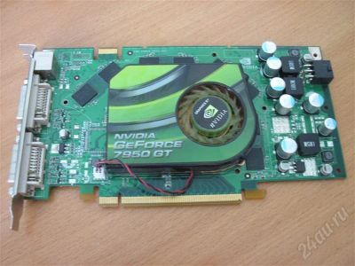 Лот: 365418. Фото: 1. PCI-E GF 7950GT. Видеокарты