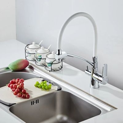 Лот: 25643233. Фото: 1. Смеситель для кухни, Potato, гибкий... Смесители