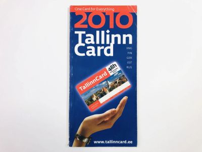 Лот: 23281109. Фото: 1. Tallin Card (Таллинская экскурсионная... Карты и путеводители
