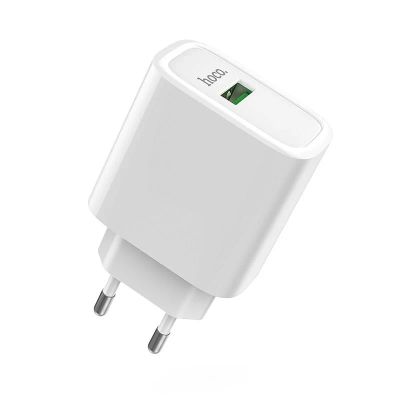 Лот: 17931949. Фото: 1. Переходник СЗУ на USB C69A QC3... Зарядные устройства, блоки питания, адаптеры сетевые для смартфонов