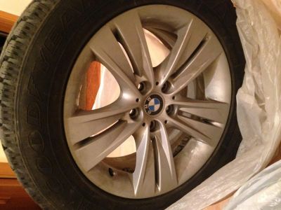 Лот: 1225318. Фото: 1. Шины на дисках для BMW X5 2006-2007-й... Шины на дисках