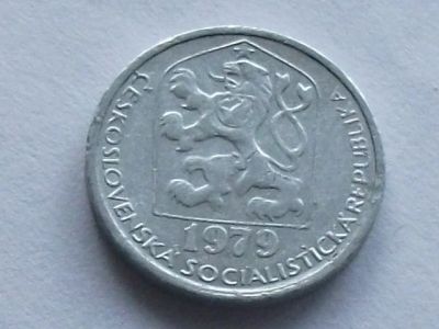 Лот: 16394079. Фото: 1. Монета 5 геллер пять Чехословакия... Европа